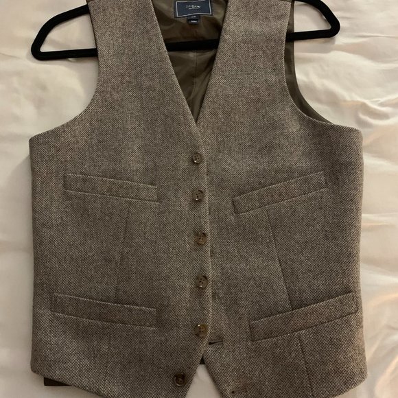 J.CREW SUIT VEST | XS - Picture 1 of 4